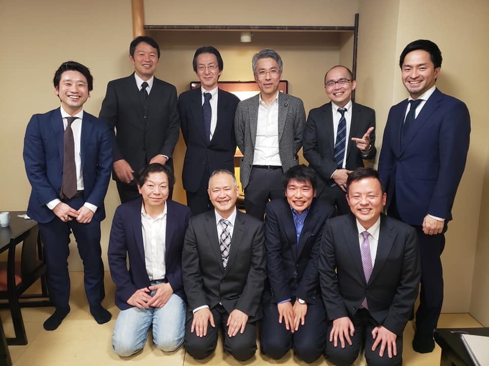 長崎大学 歯学部 創立40周年記念 講演会 教授と演者の先生方と