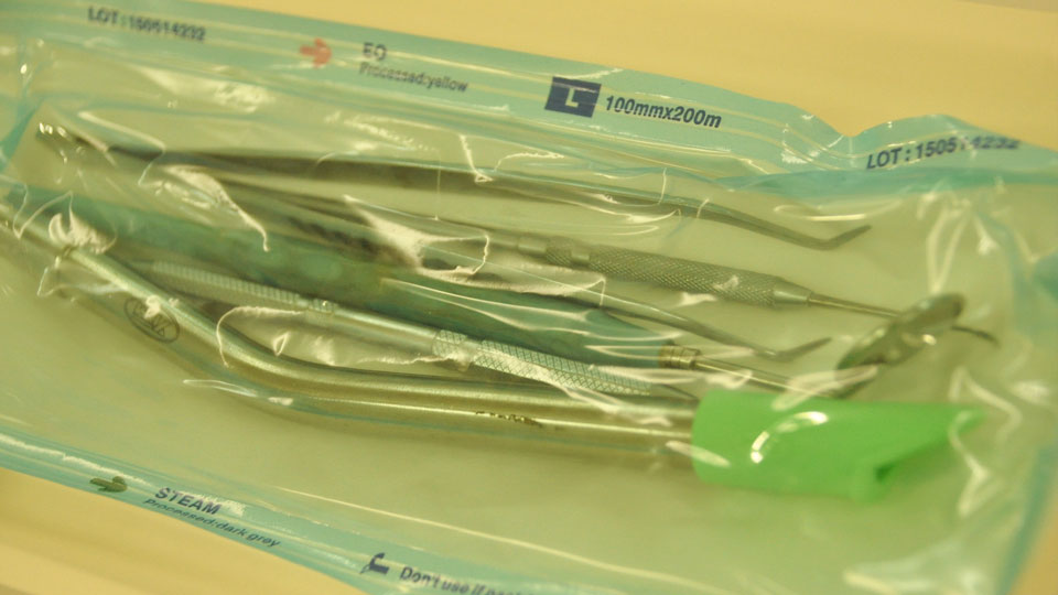 治療器具の洗浄・消毒