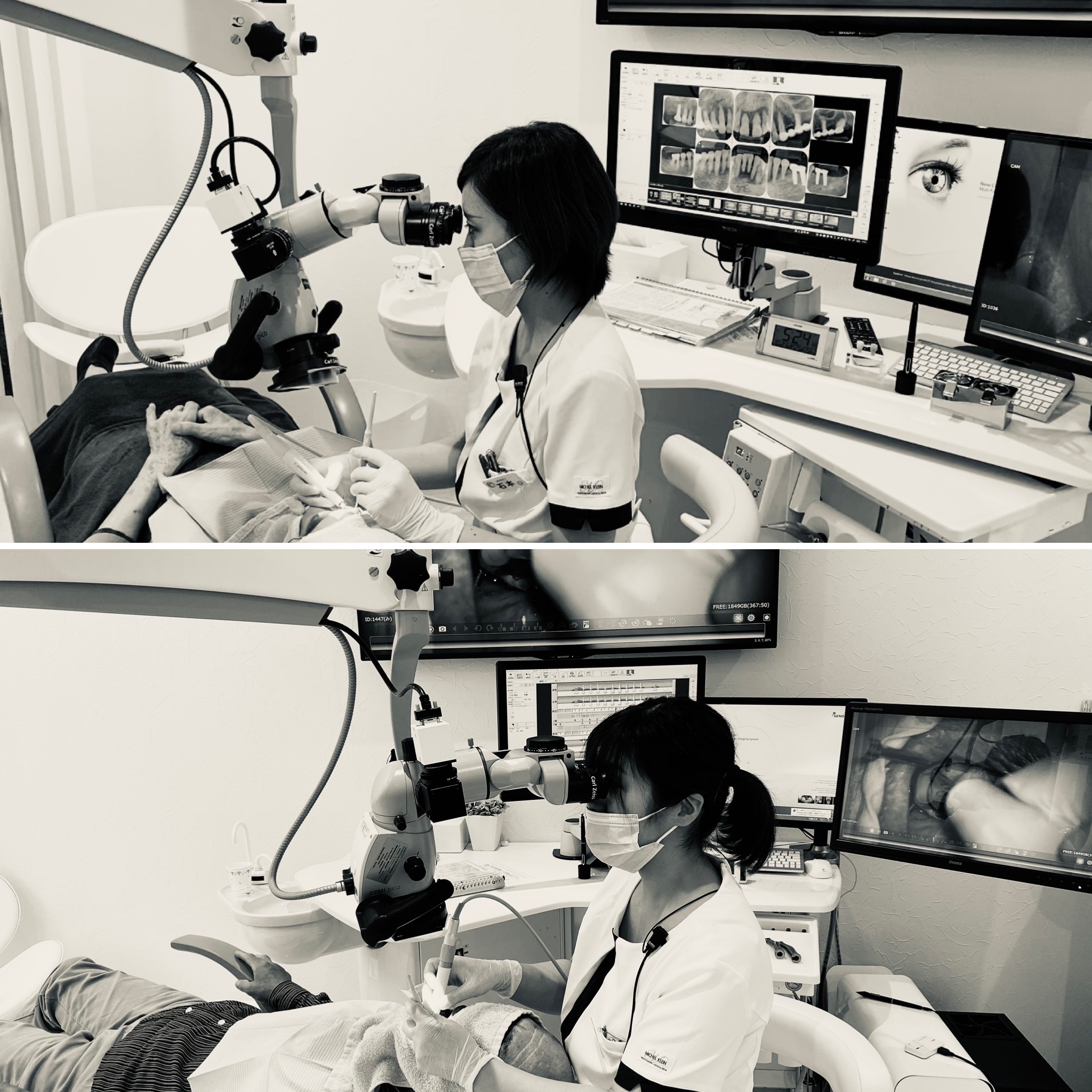 マイクロスコープ 手術用顕微鏡 秋山先生 直視 歯科衛生士 九州 長崎 福岡 佐世保 歯医者